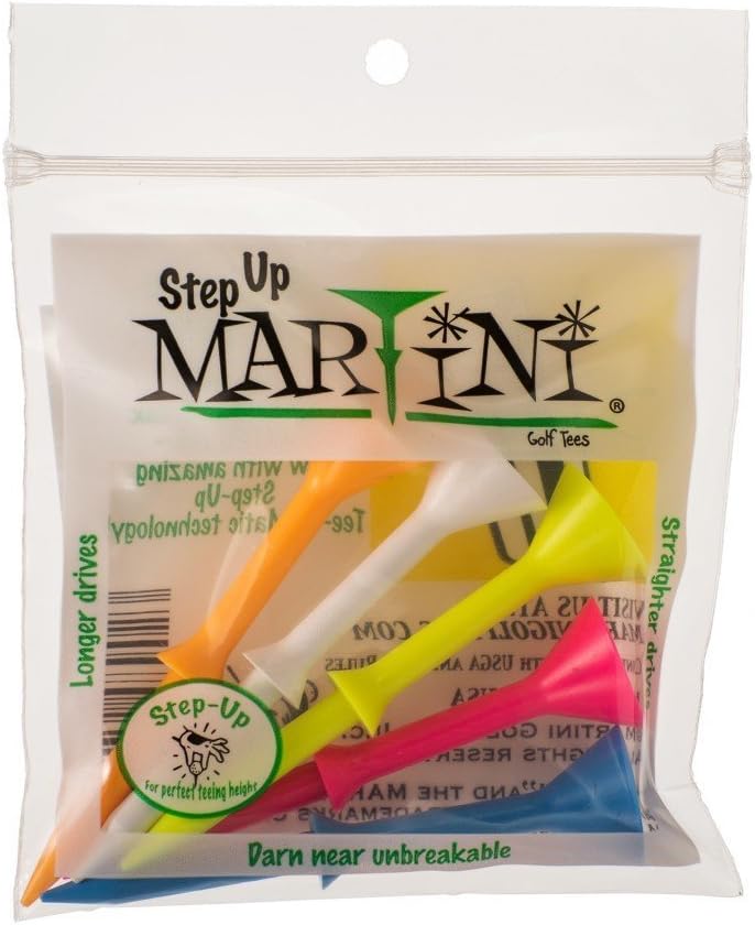 Maximize Your Golf Game with Martini 3 1/4″ Step-Up Golf Tees: A Must-Have&nbsp;Review