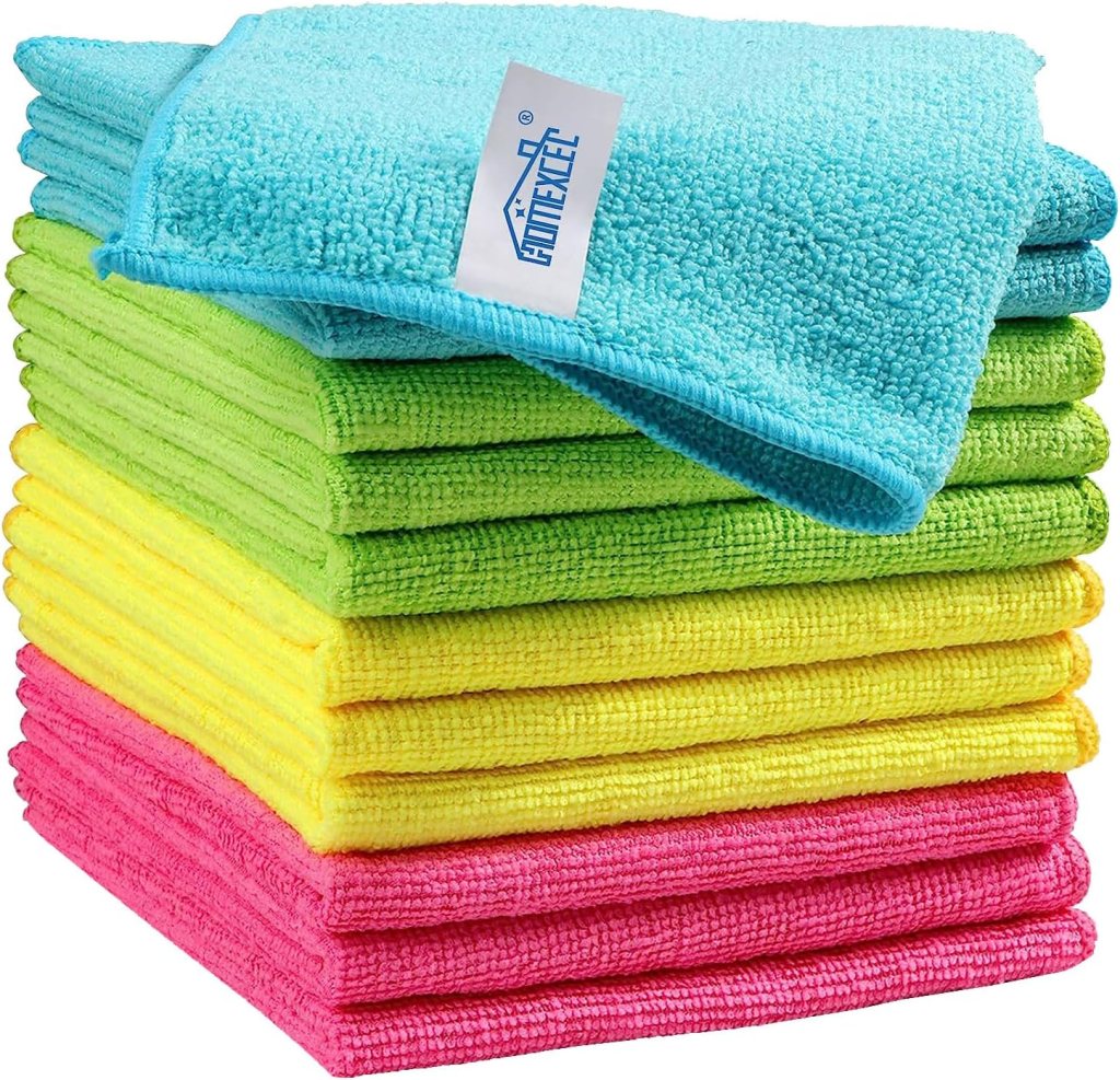 Revitalize Your Cleaning Routine: HOMEXCEL Microfiber Cloths&nbsp;Review