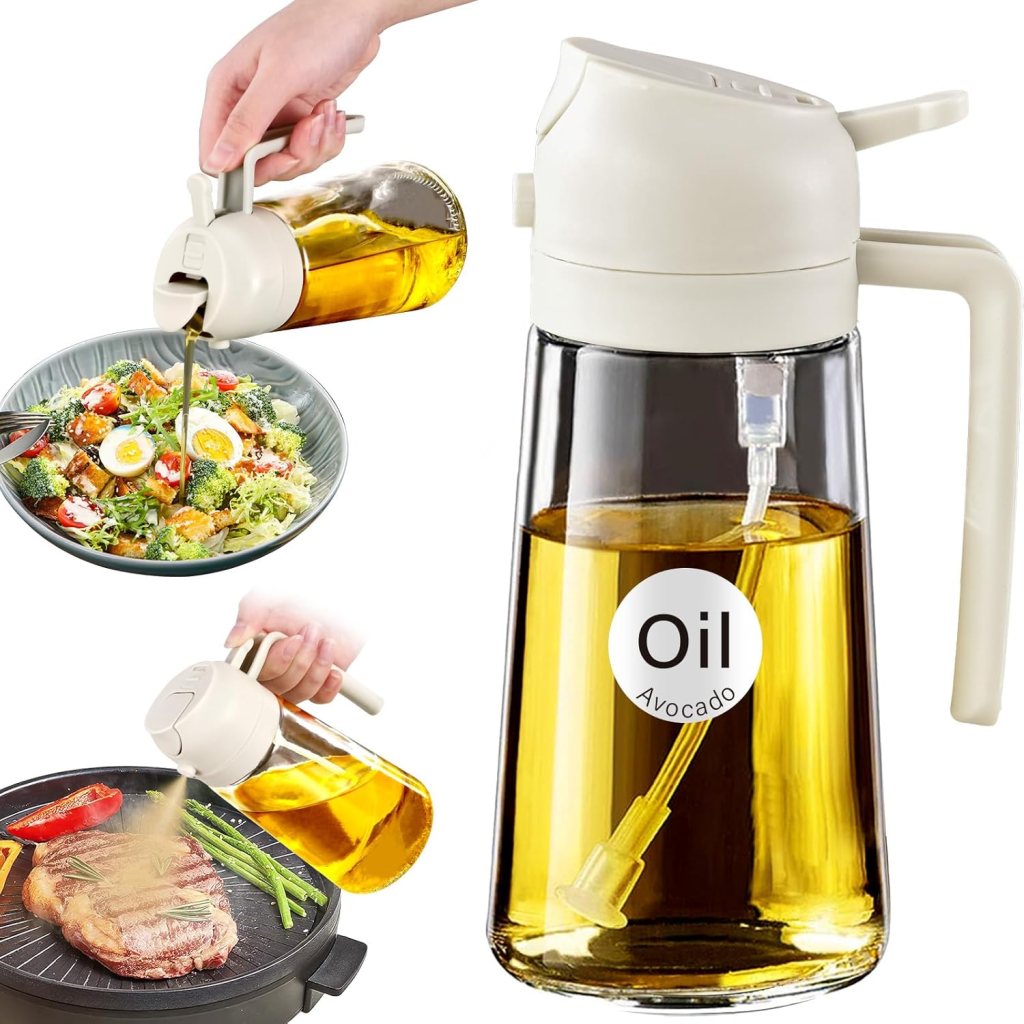 Transform Your Cooking: YARRAMATE 16oz Glass Olive Oil Sprayer&nbsp;Review!